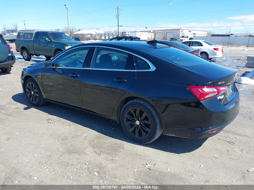 2020 CHEVROLET MALIBU FWD LT - 1G1ZD5STXLF087433