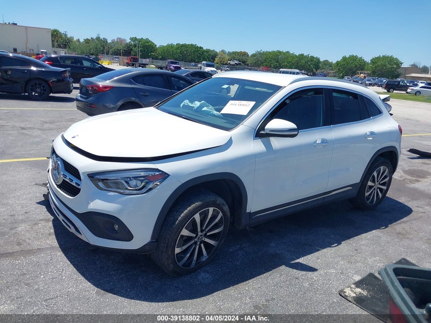 2022 Mercedes-Benz Gla 250 4Matic VIN: W1N4N4HB7NJ390105 Lot: 39138802