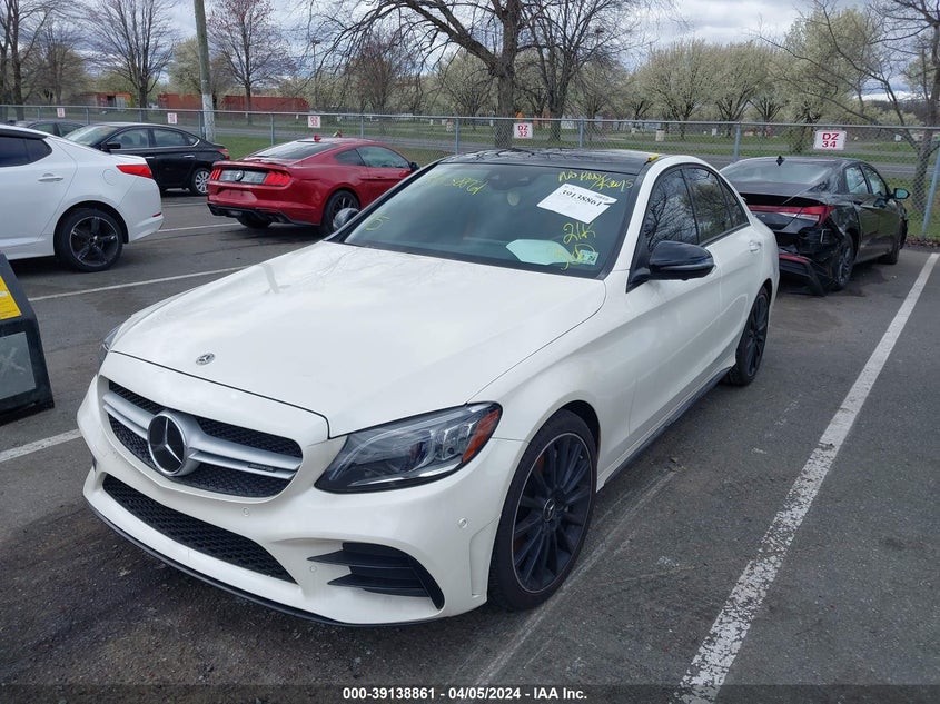 VIN W1KWF6EB0MR606248 2021 MERCEDES-BENZ AMG C 43 4MATIC