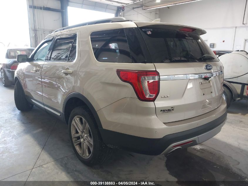 VIN 1FM5K8D86HGD84458 2017 Ford Explorer, Xlt no.3