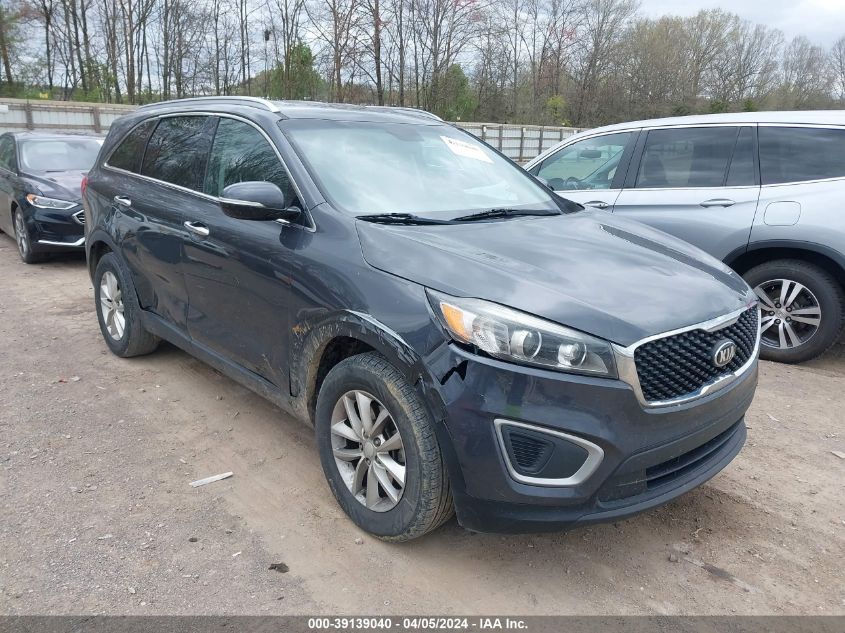 2017 KIA SORENTO 2.4L LX - 5XYPG4A39HG245007