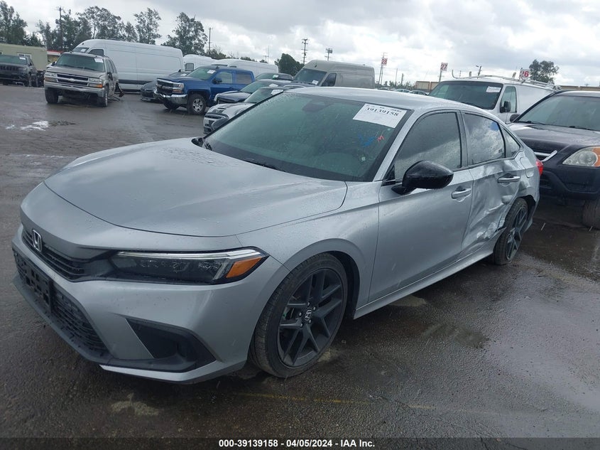 2022 HONDA CIVIC SPORT - 2HGFE2F51NH586870