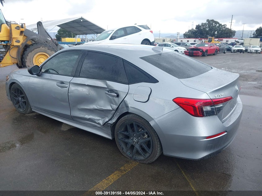 2022 HONDA CIVIC SPORT - 2HGFE2F51NH586870