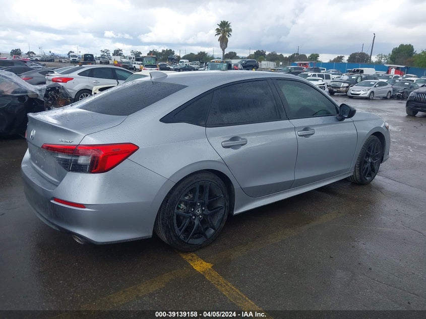 2022 HONDA CIVIC SPORT - 2HGFE2F51NH586870