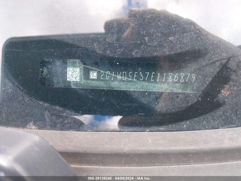 2014 CHEVROLET IMPALA LIMITED POLICE - 2G1WD5E37E1186879