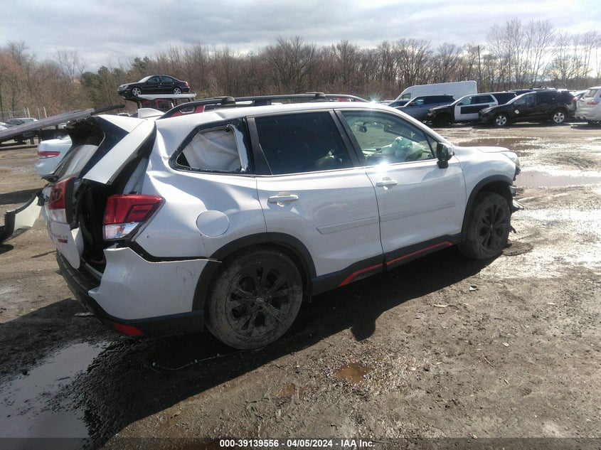 VIN JF2SKAMC0LH512782 2020 SUBARU FORESTER SPORT