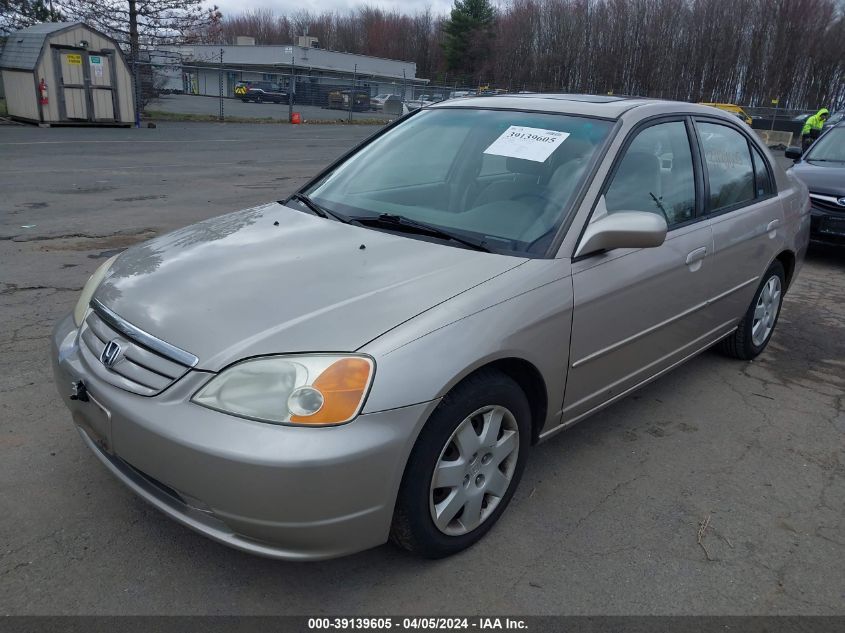 2HGES26772H608663 | 2002 HONDA CIVIC