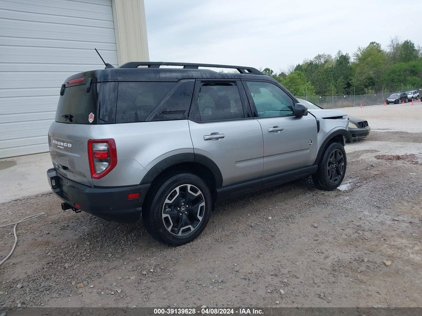 2022 Ford Bronco Sport Outer Banks VIN: 3FMCR9C66NRD77474 Lot: 39139628