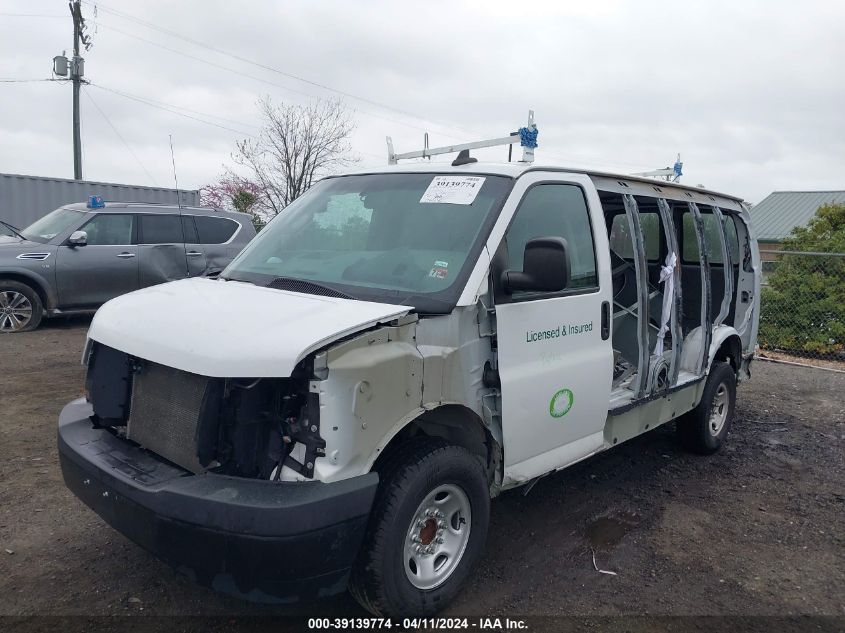 2018 Chevrolet Express 2500 Work Van VIN: 1GCWGAFP4J1334656 Lot: 39139774