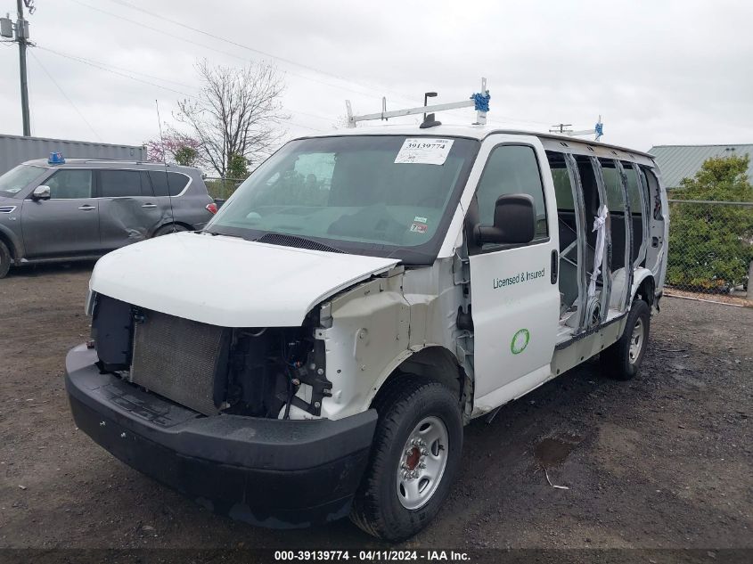 2018 Chevrolet Express 2500 Work Van VIN: 1GCWGAFP4J1334656 Lot: 39139774