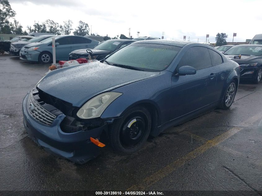 2007 Infiniti G35 VIN: JNKCV54E67M909315 Lot: 39139810