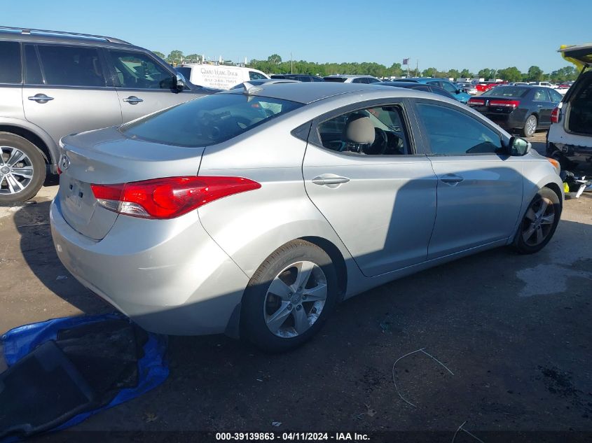 2013 Hyundai Elantra Gls VIN: 5NPDH4AE1DH201281 Lot: 39139863