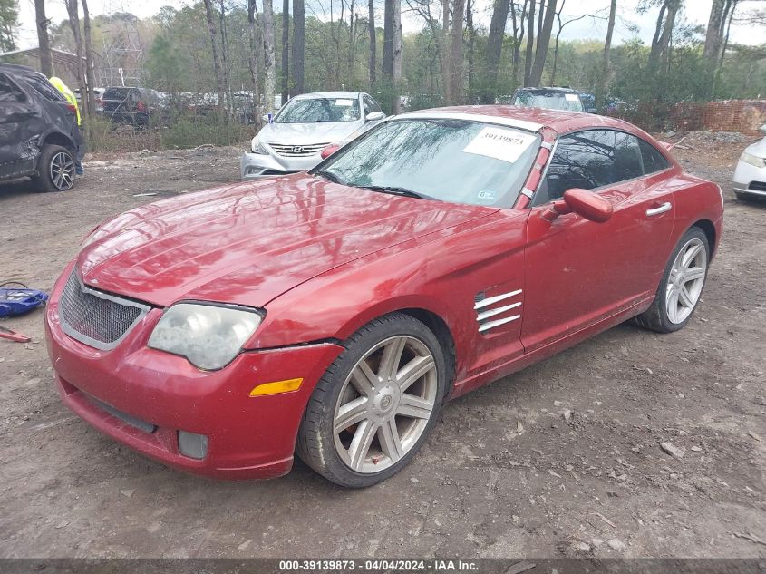 2004 Chrysler Crossfire VIN: 1C3AN69L64X009129 Lot: 39139873