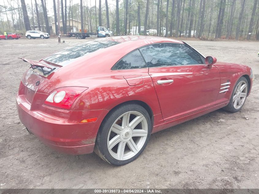 2004 Chrysler Crossfire VIN: 1C3AN69L64X009129 Lot: 39139873