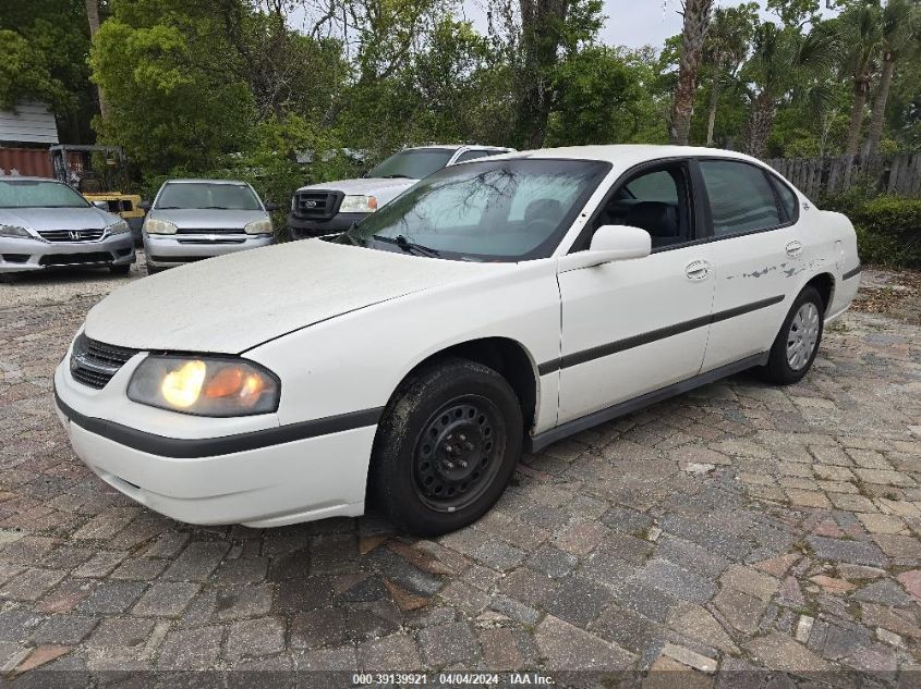 2G1WF55K959216337 | 2005 CHEVROLET IMPALA