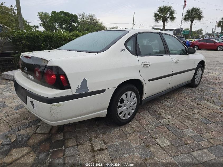 2G1WF55K959216337 | 2005 CHEVROLET IMPALA