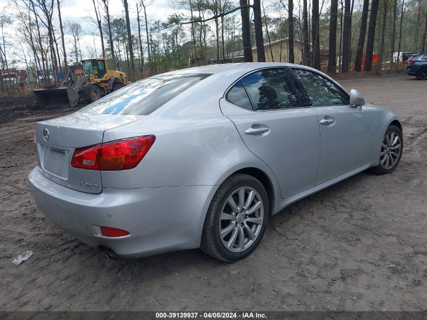 JTHBK262165005497 | 2006 LEXUS IS 250