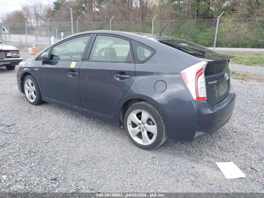 JTDKN3DU4D1619032 | 2013 TOYOTA PRIUS