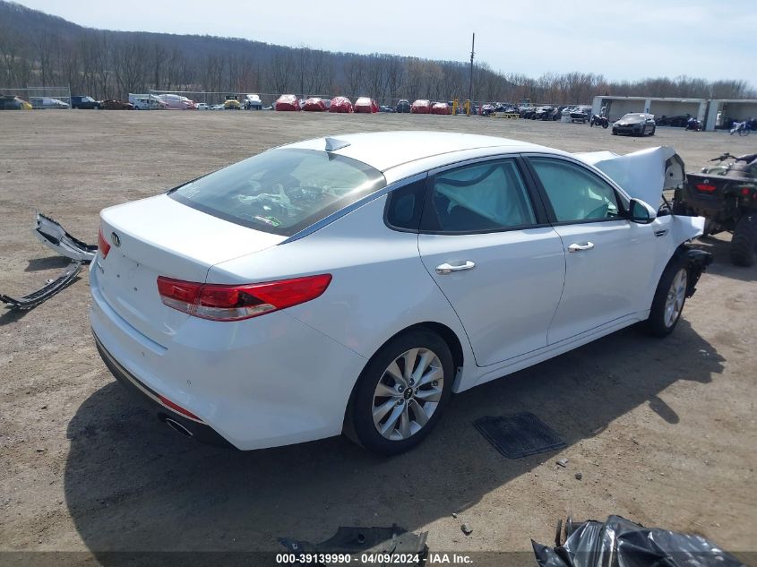 2018 Kia Optima Lx VIN: 5XXGT4L3XJG261378 Lot: 39139990