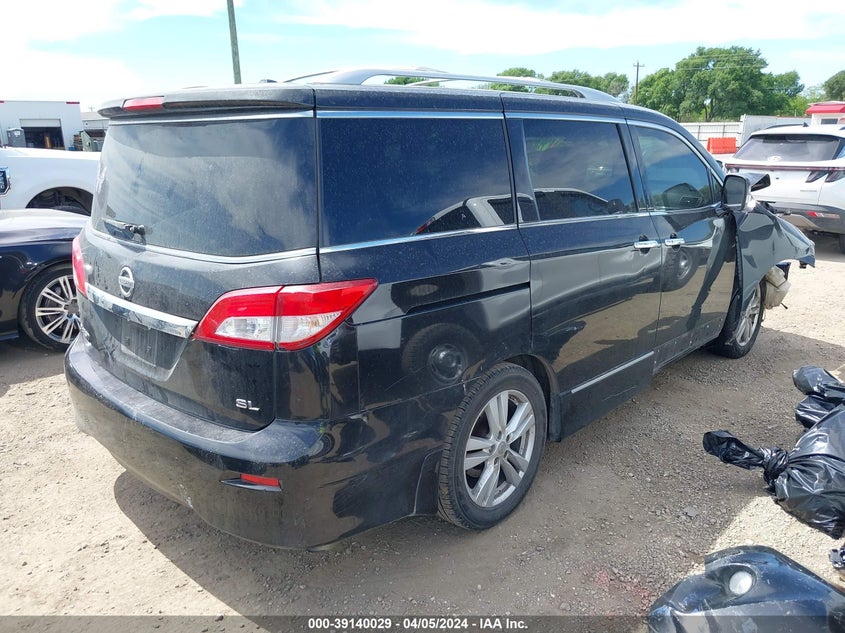 2013 Nissan Quest Sl VIN: JN8AE2KP1D9061679 Lot: 39140029