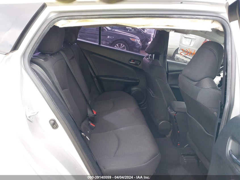 2022 TOYOTA PRIUS 1.8L I-4 DOHC, VVT, (VIN: JTDKAMFUXN3175952