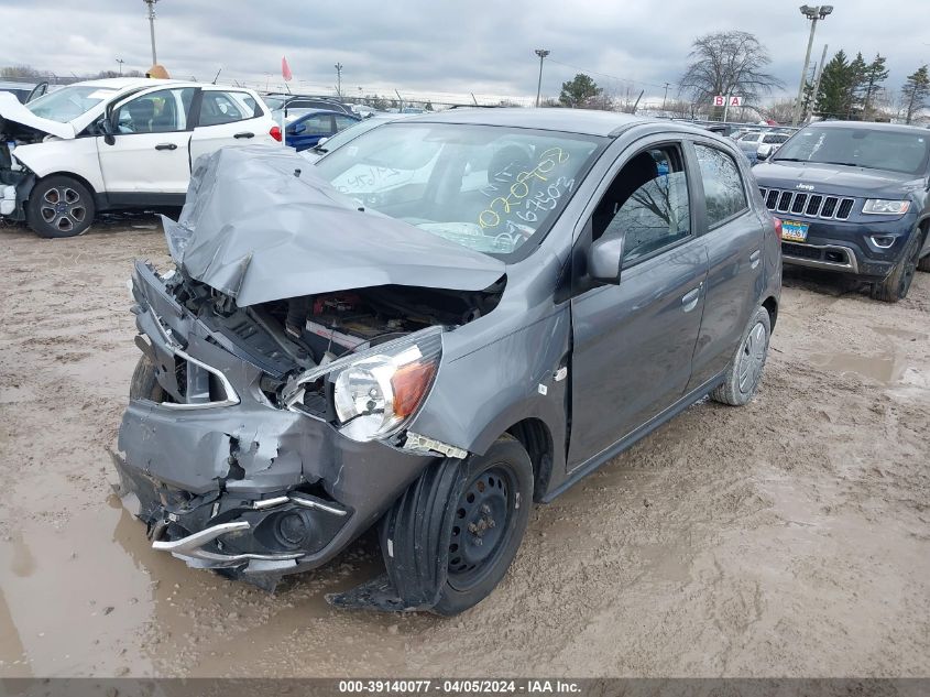 2019 Mitsubishi Mirage Rf VIN: ML32A3HJ0KH010619 Lot: 39140077