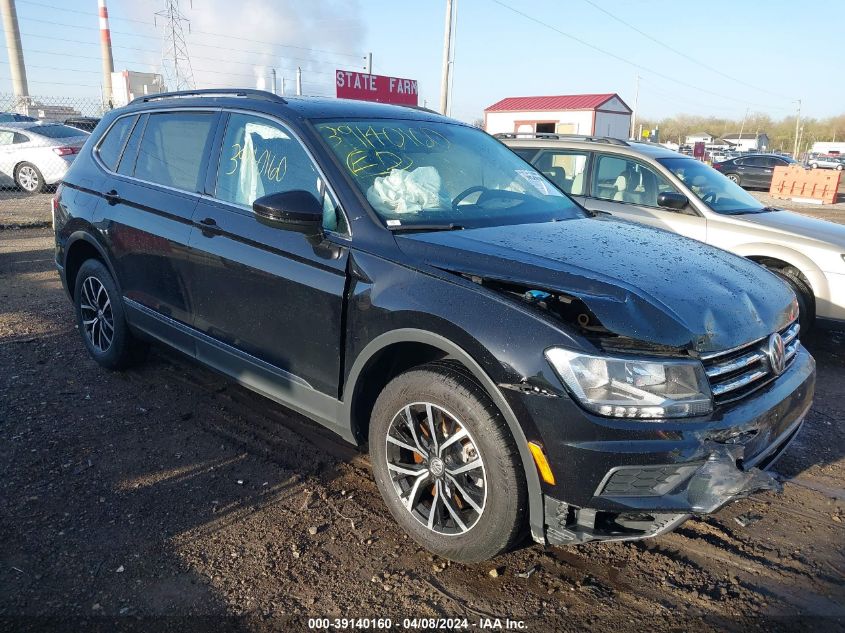 2021 VOLKSWAGEN TIGUAN SE/SE R-LINE BLACK/SEL - 3VV2B7AX0MM141047