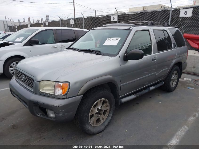 2001 Nissan Pathfinder Se VIN: JN8DR09Y91W599659 Lot: 39140191