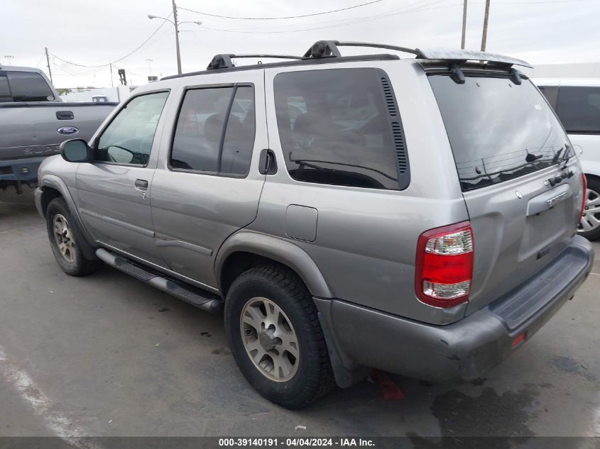 2001 Nissan Pathfinder Se VIN: JN8DR09Y91W599659 Lot: 39140191