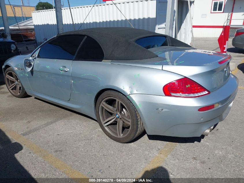 WBSEK93549CY80166 2009 BMW M6