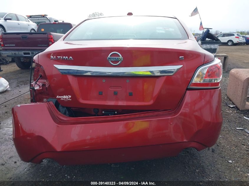 2015 Nissan Altima 2.5/2.5 S/2.5 Sl/2.5 Sv VIN: 1N4AL3AP6FC296048 Lot: 39140323