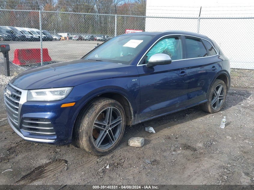 2018 Audi Sq5 3.0T Premium Plus VIN: WA1A4AFY8J2224998 Lot: 39140331