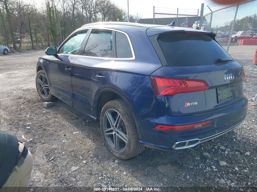 2018 Audi Sq5 3.0T Premium Plus VIN: WA1A4AFY8J2224998 Lot: 39140331