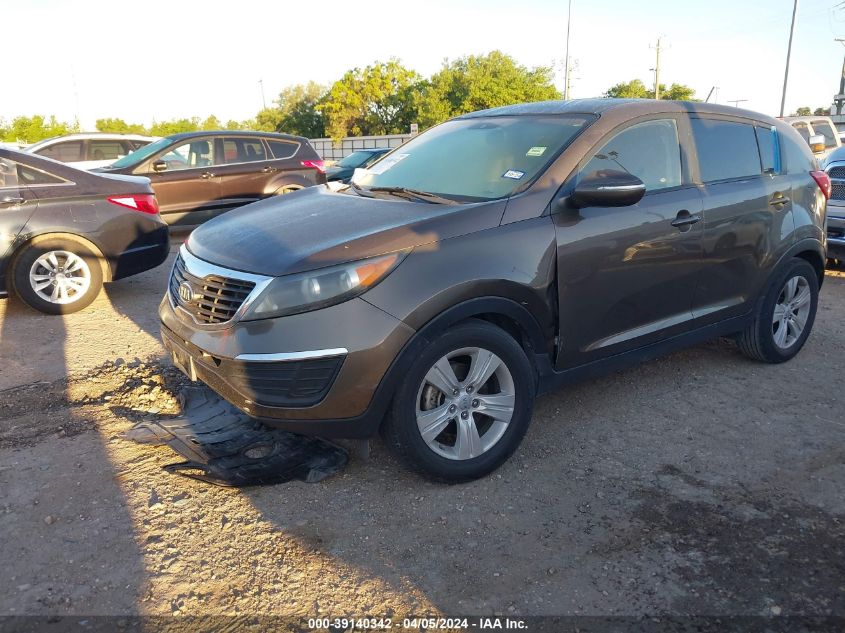 2012 Kia Sportage Lx VIN: KNDPB3A20C7195118 Lot: 39140342