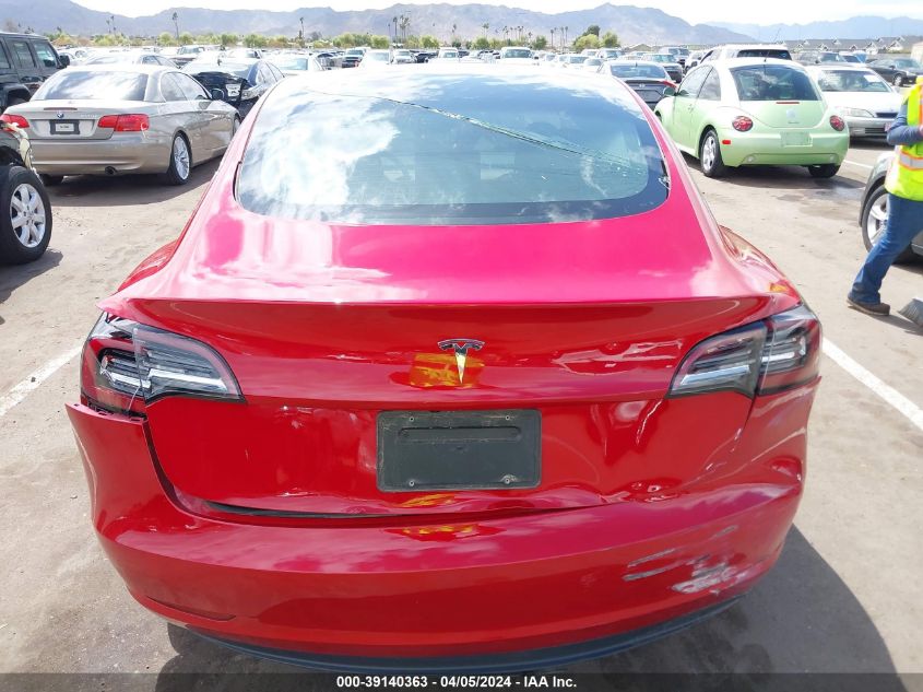 2023 Tesla Model 3 Rear-Wheel Drive VIN: 5YJ3E1EA5PF543877 Lot: 39140363