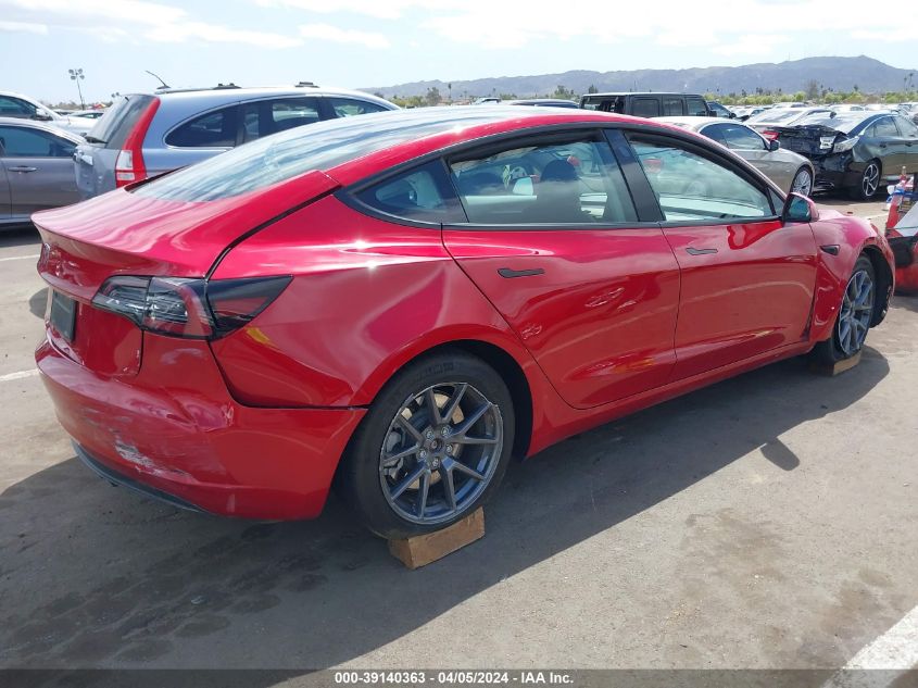 5YJ3E1EA5PF543877 2023 Tesla Model 3 Rear-Wheel Drive