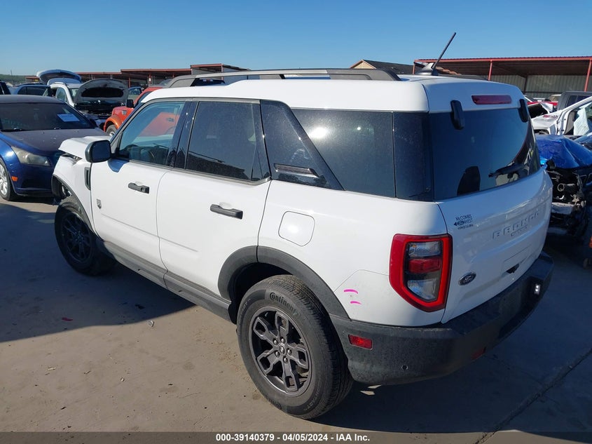 2022 Ford Bronco Sport Big Bend VIN: 3FMCR9B65NRD65026 Lot: 39140379