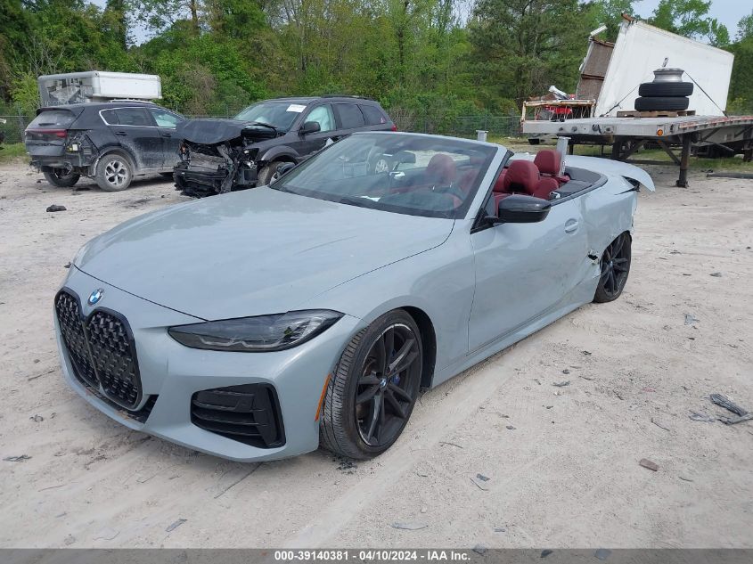 2022 BMW M440I 3.0L V6   N(VIN: WBA53AT00NCK22667