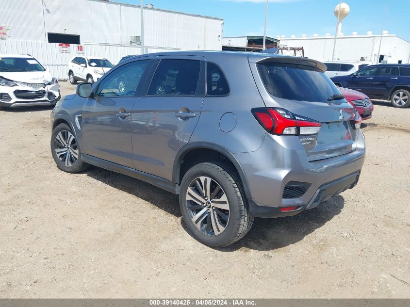 2020 Mitsubishi Outlander Sport 2.0 Se VIN: JA4AP4AU3LU016015 Lot: 39140425