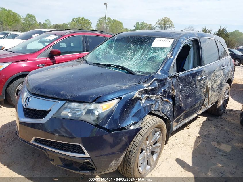 2012 Acura Mdx VIN: 2HNYD2H28CH501298 Lot: 39140431