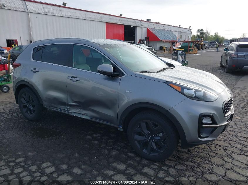 2020 Kia Sportage S VIN: KNDP6CAC2L7730141 Lot: 39140474