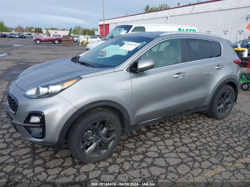 2020 Kia Sportage S VIN: KNDP6CAC2L7730141 Lot: 39140474