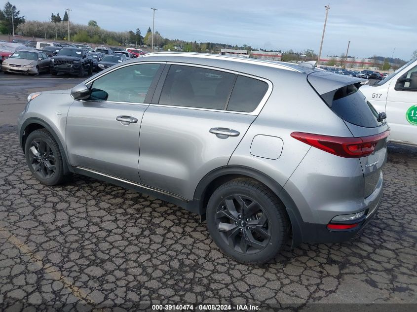 2020 Kia Sportage S VIN: KNDP6CAC2L7730141 Lot: 39140474