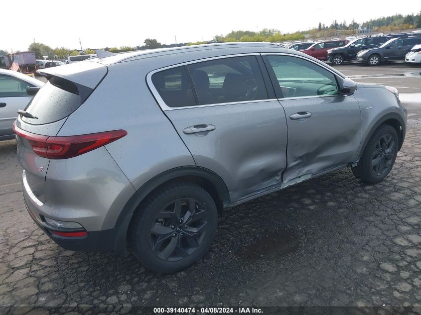 2020 Kia Sportage S VIN: KNDP6CAC2L7730141 Lot: 39140474