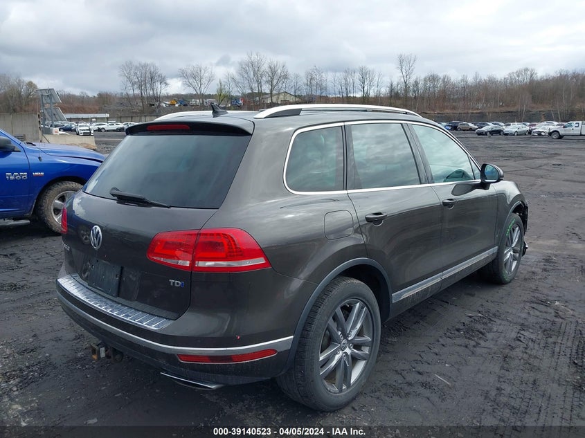 2015 VOLKSWAGEN TOUAREG TDI LUX - WVGEP9BP9FD007994