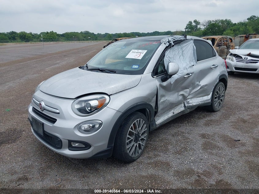 2017 Fiat 500X Lounge Fwd VIN: ZFBCFXDB6HP584474 Lot: 39140564