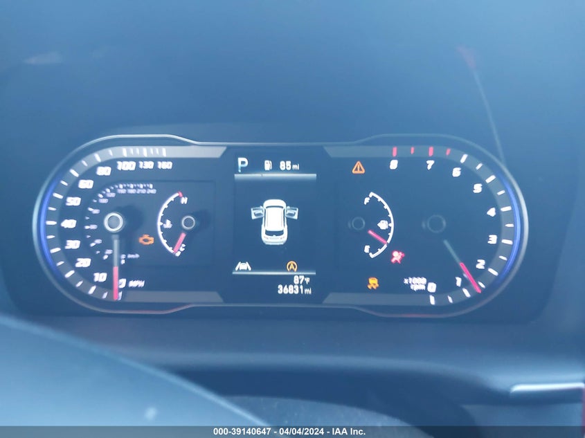 2022 HYUNDAI TUCSON 2.5L I-4 DI, DOHC, V(VIN: 5NMJACAEXNH052742
