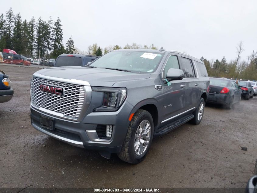 2022 GMC Yukon Xl 4Wd Denali VIN: 1GKS2JKL1NR208671 Lot: 39140703