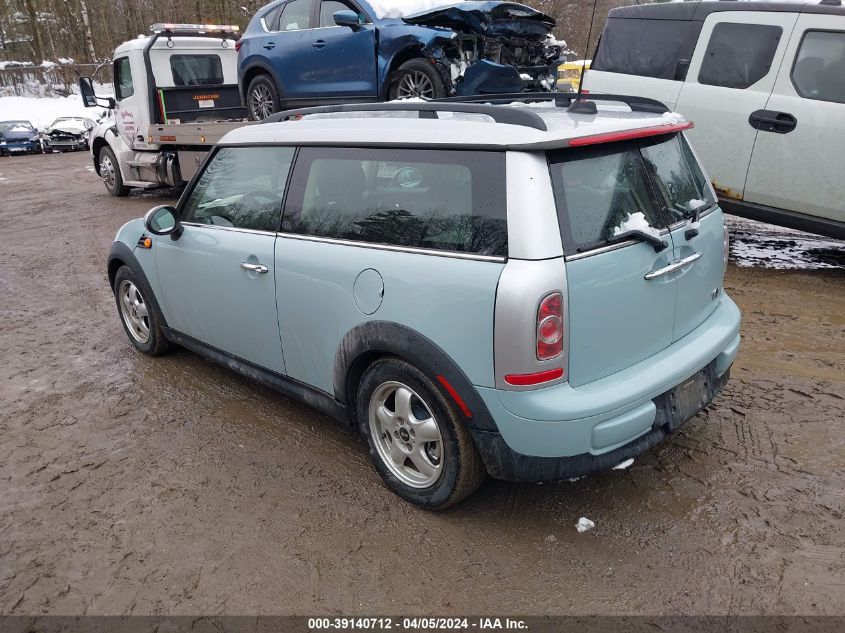 WMWZF3C50BT188306 | 2011 MINI COOPER CLUBMAN