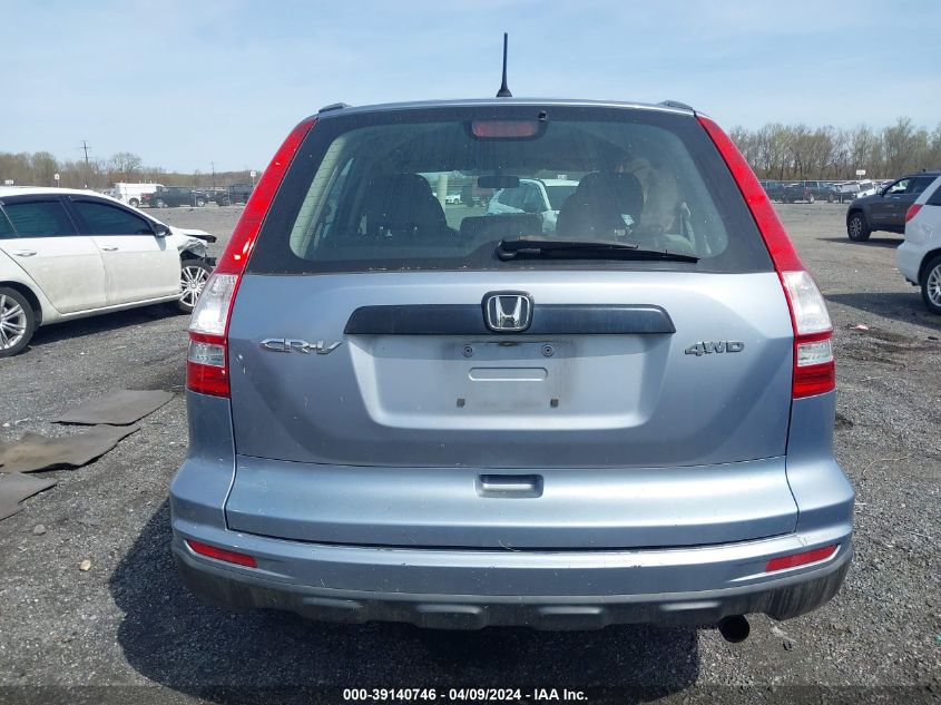 2010 Honda Cr-V Lx VIN: 5J6RE4H31AL011212 Lot: 39140746